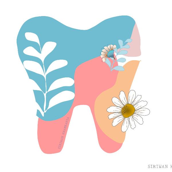 ต้นแบบลายเส้นฟัน Art 30 เฟรม